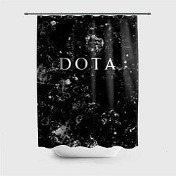 Шторка для душа Dota black ice, цвет: 3D-принт