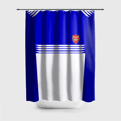 Шторка для душа Arsenal fc sport geometry, цвет: 3D-принт