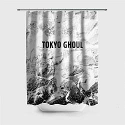 Шторка для душа Tokyo Ghoul white graphite, цвет: 3D-принт