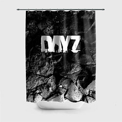 Шторка для душа DayZ black graphite, цвет: 3D-принт