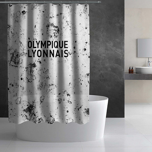 Шторка для ванной Lyon dirty ice / 3D-принт – фото 2