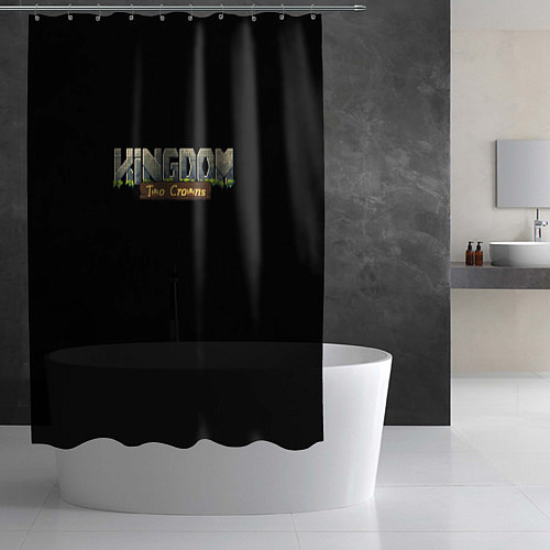 Шторка для ванной Kingdom rpg / 3D-принт – фото 2