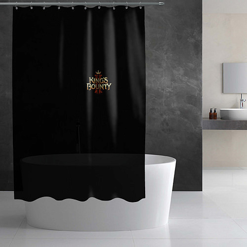 Шторка для ванной Kingsbounty / 3D-принт – фото 2