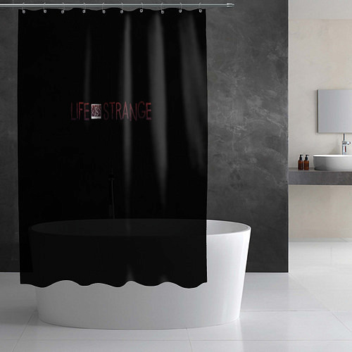 Шторка для ванной Life is strange logo / 3D-принт – фото 2