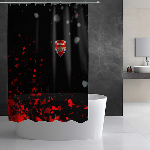 Шторка для ванной Arsenal spash / 3D-принт – фото 2
