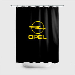 Шторка для душа Opel yellow, цвет: 3D-принт