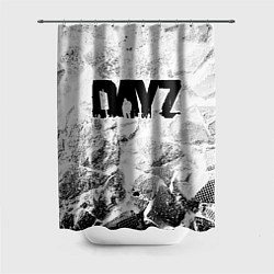 Шторка для душа DayZ white graphite, цвет: 3D-принт