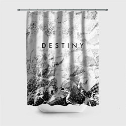 Шторка для ванной Destiny white graphite