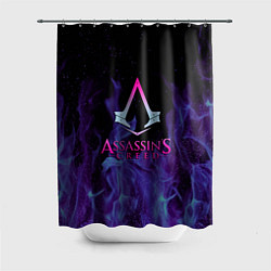 Шторка для душа Assassins Creed flame, цвет: 3D-принт