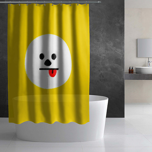 Шторка для ванной BT21 - Chimmy / 3D-принт – фото 2