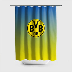 Шторка для душа Borussia gradient, цвет: 3D-принт