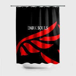 Шторка для душа Dark souls game wings, цвет: 3D-принт