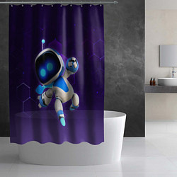 Шторка для душа Mascot - Astro Bot, цвет: 3D-принт — фото 2