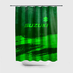 Шторка для душа Suzuki - green gradient посередине, цвет: 3D-принт