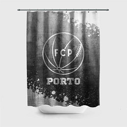 Шторка для душа Porto - grey gradient, цвет: 3D-принт