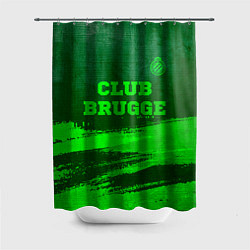 Шторка для душа Club Brugge - green gradient посередине, цвет: 3D-принт