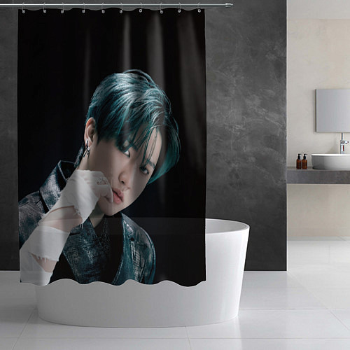 Шторка для ванной Stray Kids Changbin Giant concept / 3D-принт – фото 2
