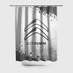 Шторка для душа Citroen - white gradient, цвет: 3D-принт