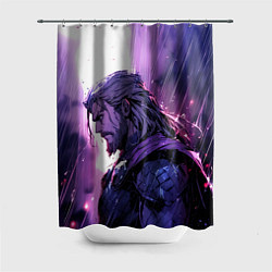 Шторка для душа Thor - Neon rain, цвет: 3D-принт