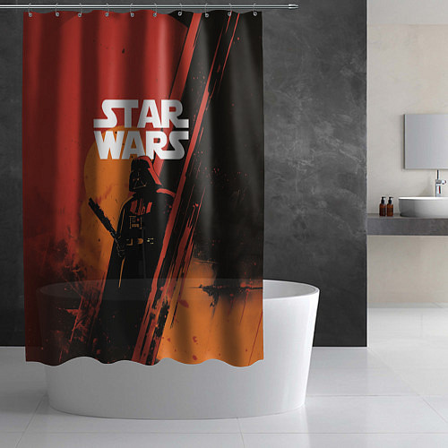 Шторка для ванной Darth Vader - Star Wars / 3D-принт – фото 2