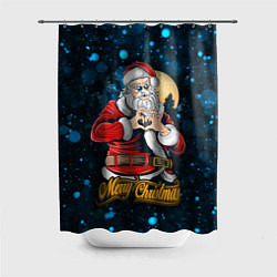 Шторка для ванной Романтичный санта