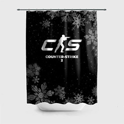 Шторка для душа Снежный Counter-Strike 2, цвет: 3D-принт