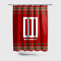 Шторка для душа Paramore new year, цвет: 3D-принт