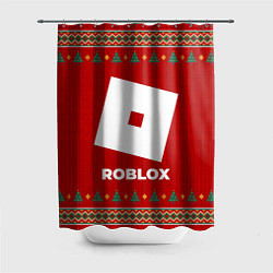 Шторка для душа Roblox new year, цвет: 3D-принт