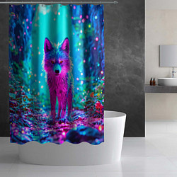 Шторка для душа Сказочный волчок, цвет: 3D-принт — фото 2