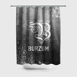 Шторка для душа Burzum - grey gradient, цвет: 3D-принт
