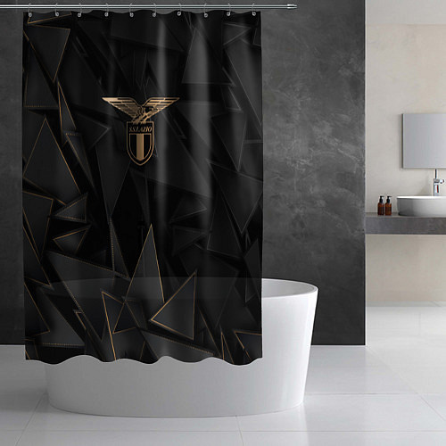 Шторка для ванной Lazio golden poly / 3D-принт – фото 2