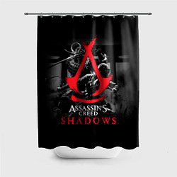 Шторка для ванной Assassins Creed Shadows - samurai