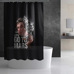 Шторка для душа Илон Маск - Lets go to Mars, цвет: 3D-принт — фото 2