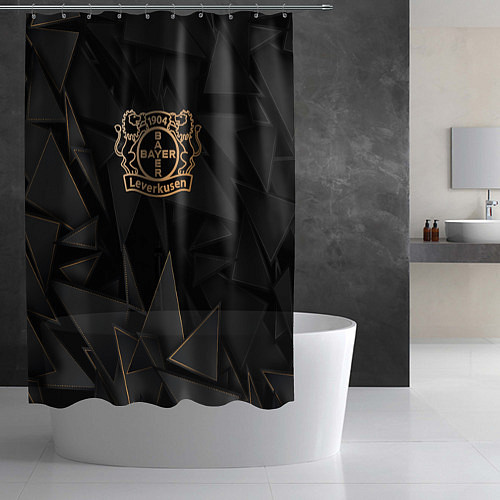 Шторка для ванной Bayer 04 golden poly / 3D-принт – фото 2