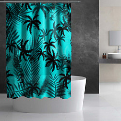 Шторка для душа GTA костюм Томми, цвет: 3D-принт — фото 2