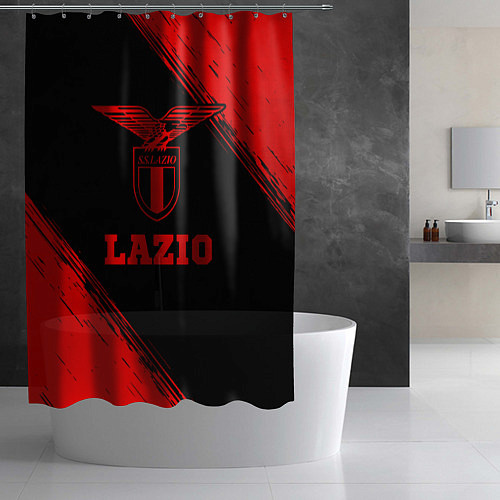 Шторка для ванной Lazio - red gradient / 3D-принт – фото 2