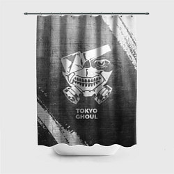 Шторка для душа Tokyo Ghoul - grey gradient, цвет: 3D-принт