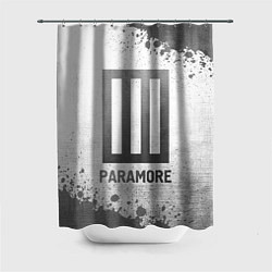 Шторка для душа Paramore - white gradient, цвет: 3D-принт