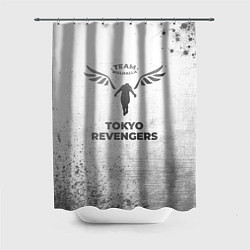 Шторка для душа Tokyo Revengers - white gradient, цвет: 3D-принт