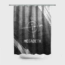 Шторка для ванной Megadeth - grey gradient