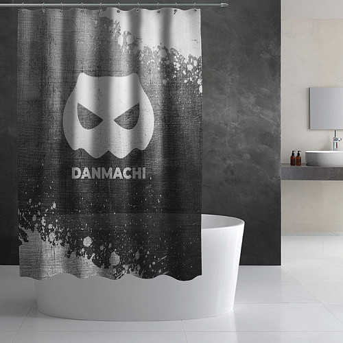 Шторка для ванной DanMachi - grey gradient / 3D-принт – фото 2