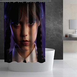 Шторка для душа Wednesday - Ortega, цвет: 3D-принт — фото 2