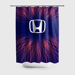 Шторка для душа Honda red energy, цвет: 3D-принт