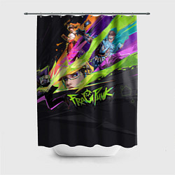 Шторка для душа Fragpunk, цвет: 3D-принт