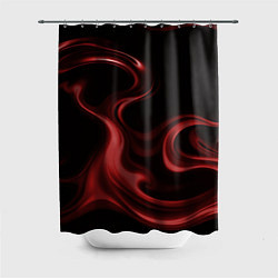 Шторка для душа Color red, цвет: 3D-принт