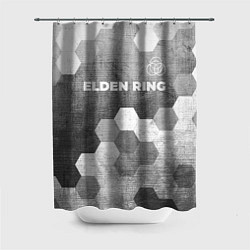 Шторка для душа Elden Ring - grey gradient посередине, цвет: 3D-принт