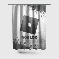 Шторка для душа Roblox - white gradient, цвет: 3D-принт