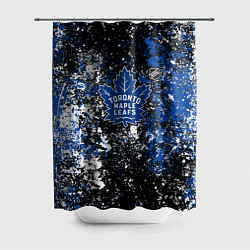 Шторка для душа Toronto Maple Leafs NHL black, цвет: 3D-принт