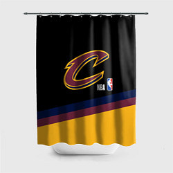 Шторка для душа Cleveland Cavaliers NBA basketball, цвет: 3D-принт