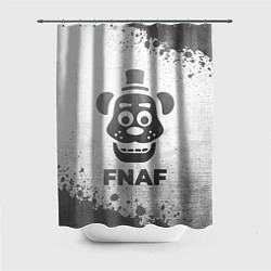 Шторка для ванной FNAF - white gradient